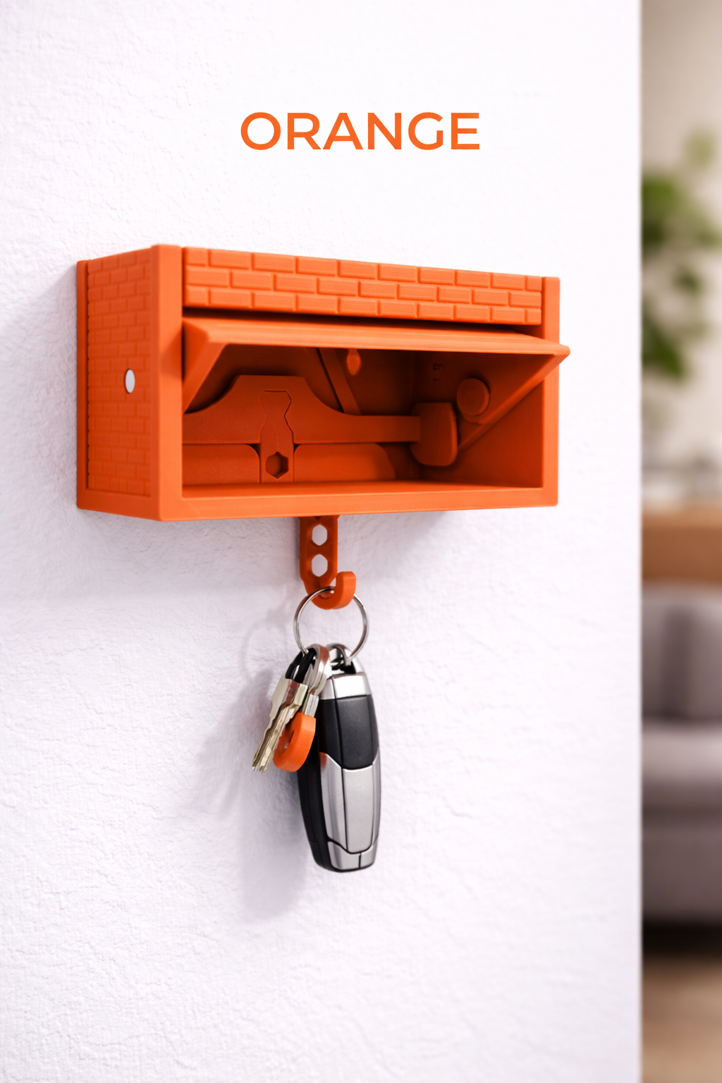 Creative Car Garage Key Rack