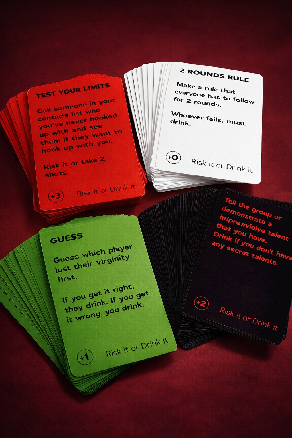 Risk It or Drink It – Adult Card Game
