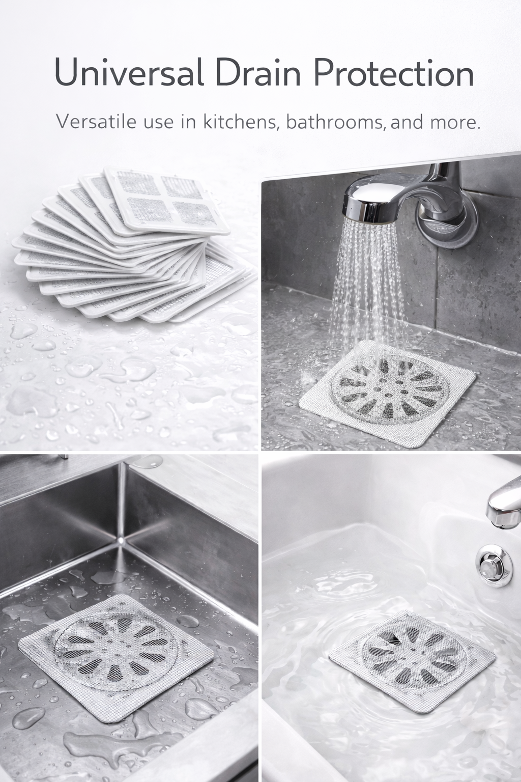 Disposable Drain Filter Stickers (20 PCS Set)