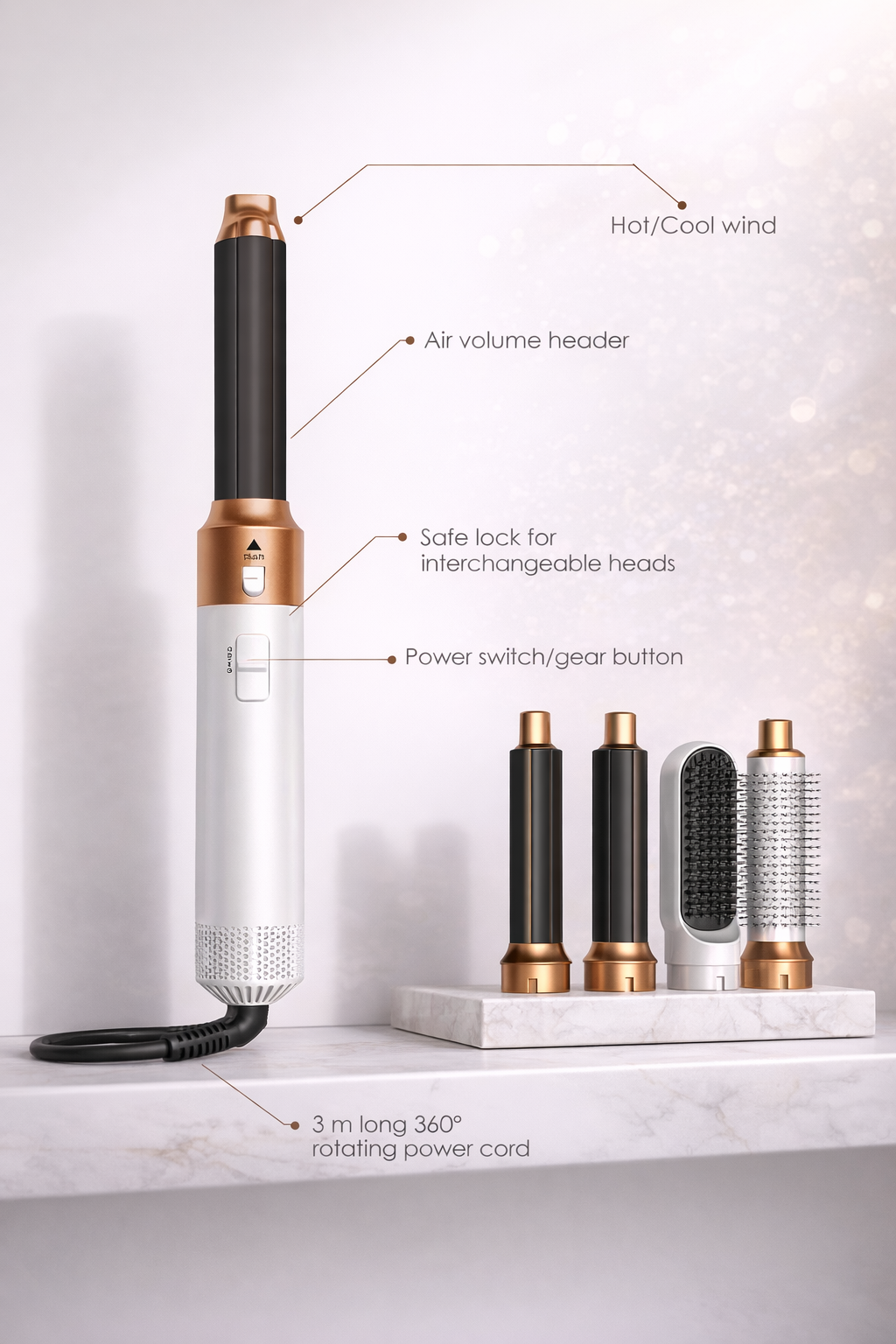 Luxury Multi Styling Hair Tool Set