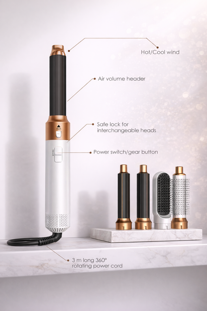 Luxury Multi Styling Hair Tool Set