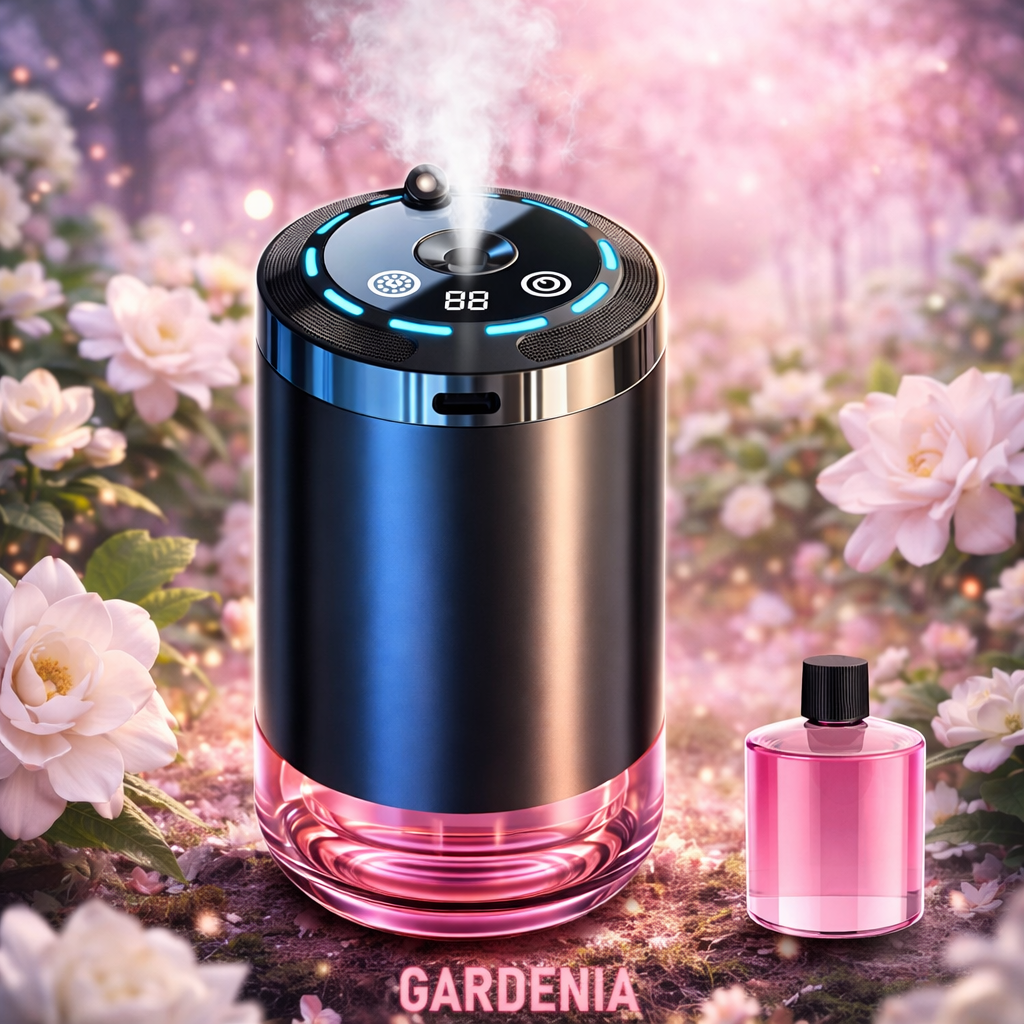 Car Diffuser with Roof Star Light