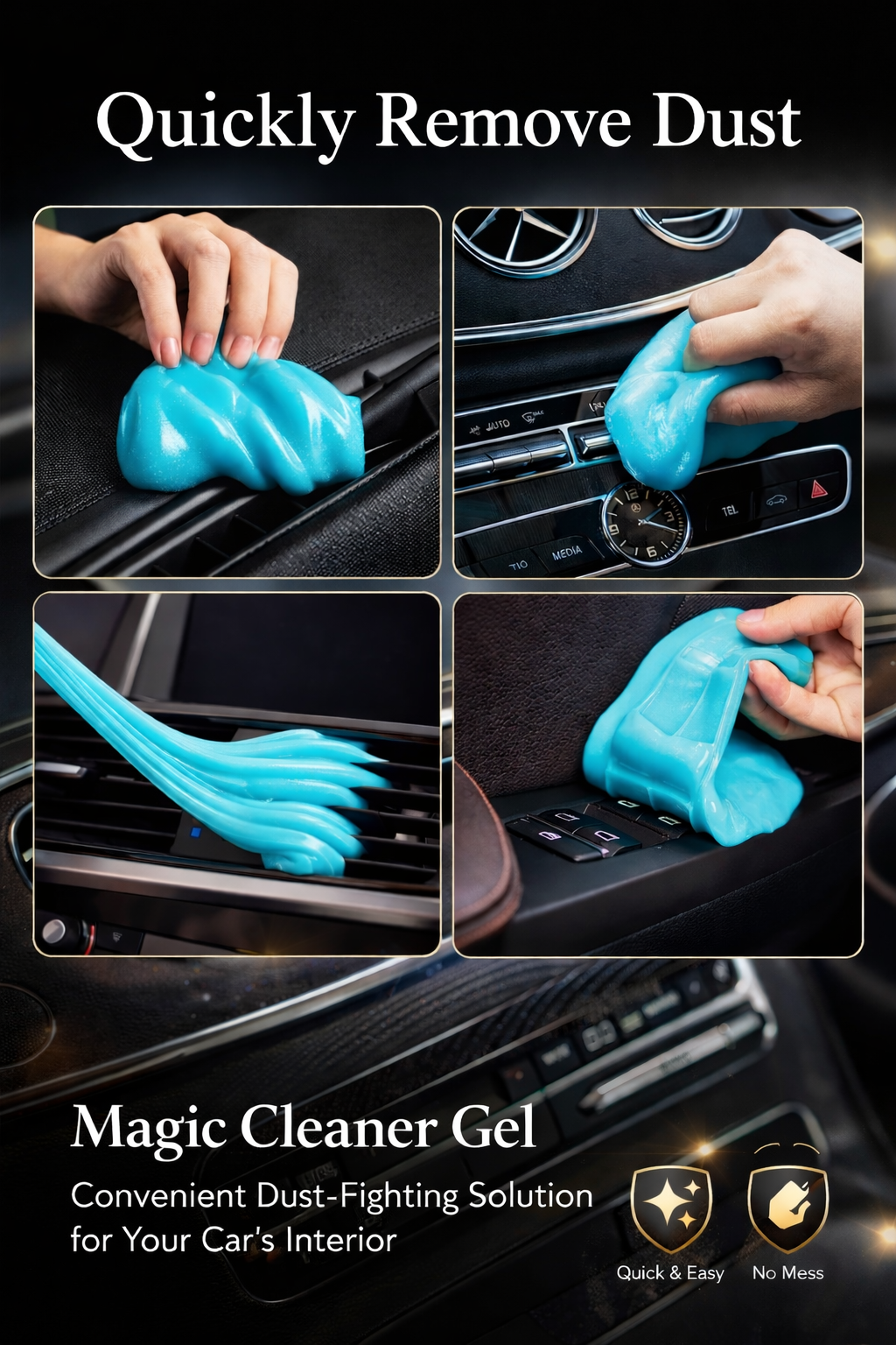 2PCS Magic Car Cleaning Gel