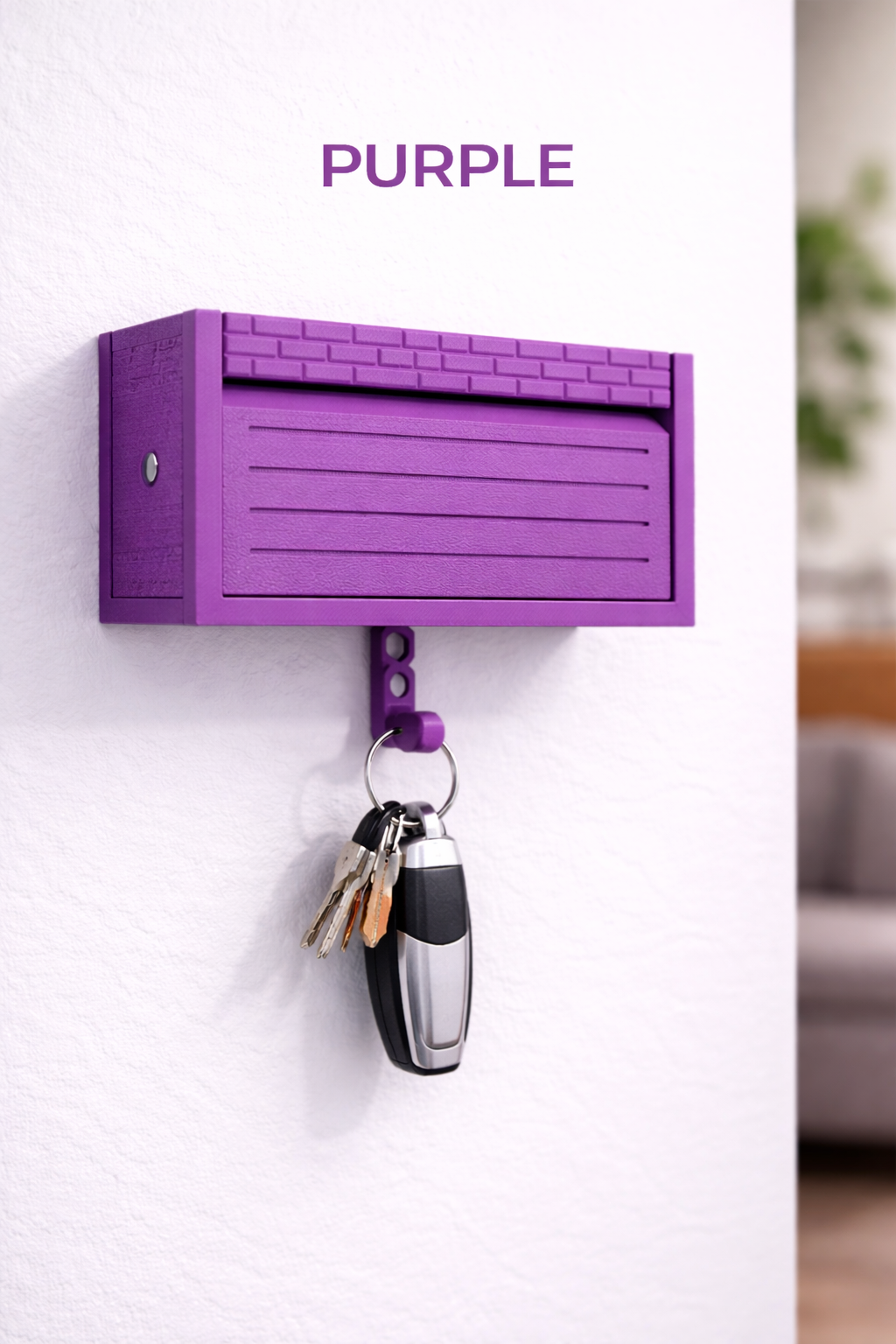 Creative Car Garage Key Rack