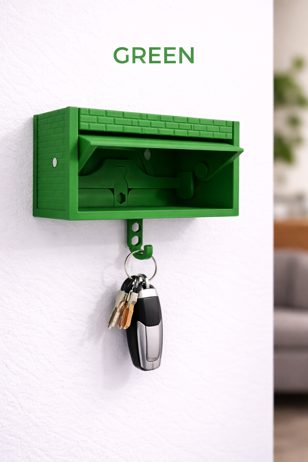 Creative Car Garage Key Rack