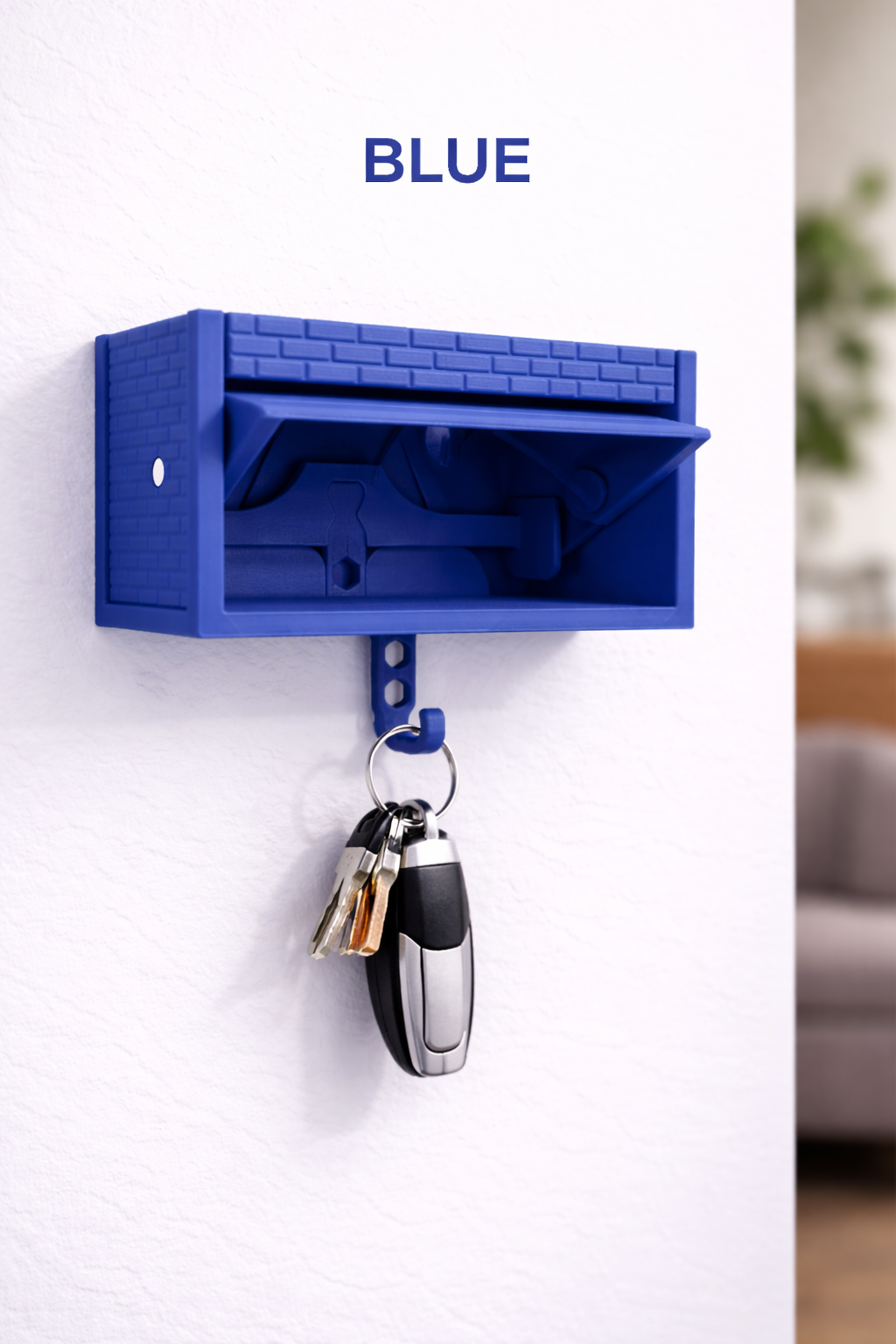Creative Car Garage Key Rack
