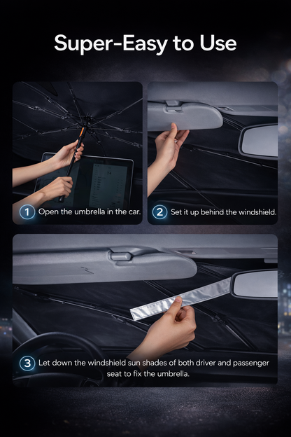 Car Windshield Sunshade Umbrella