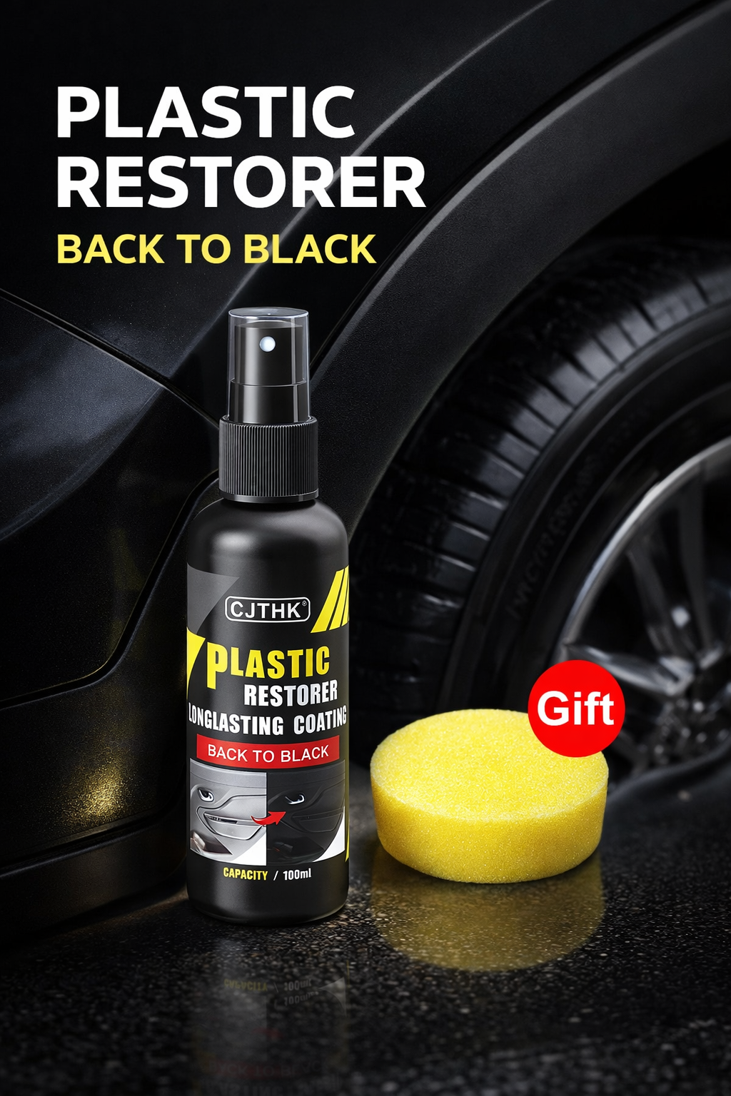 Car Plastic & Leather Restorer