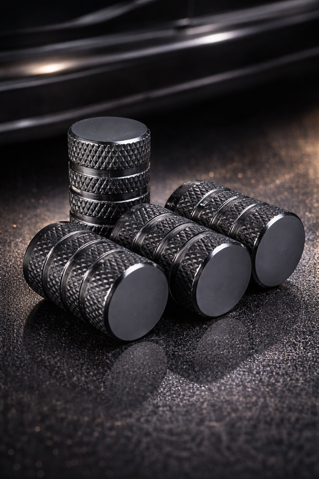 High-Performance Car Tire Valve Stem Caps (4PCS)