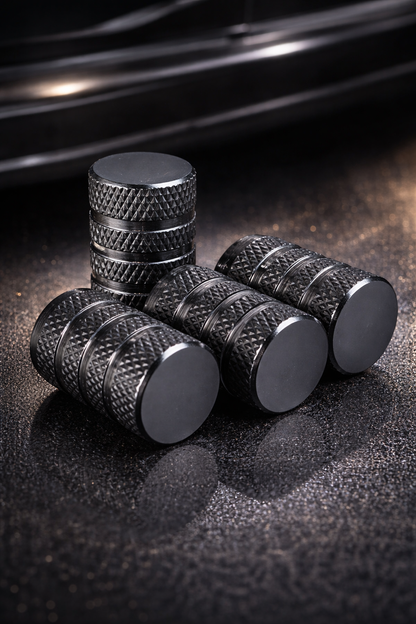 High-Performance Car Tire Valve Stem Caps (4PCS)