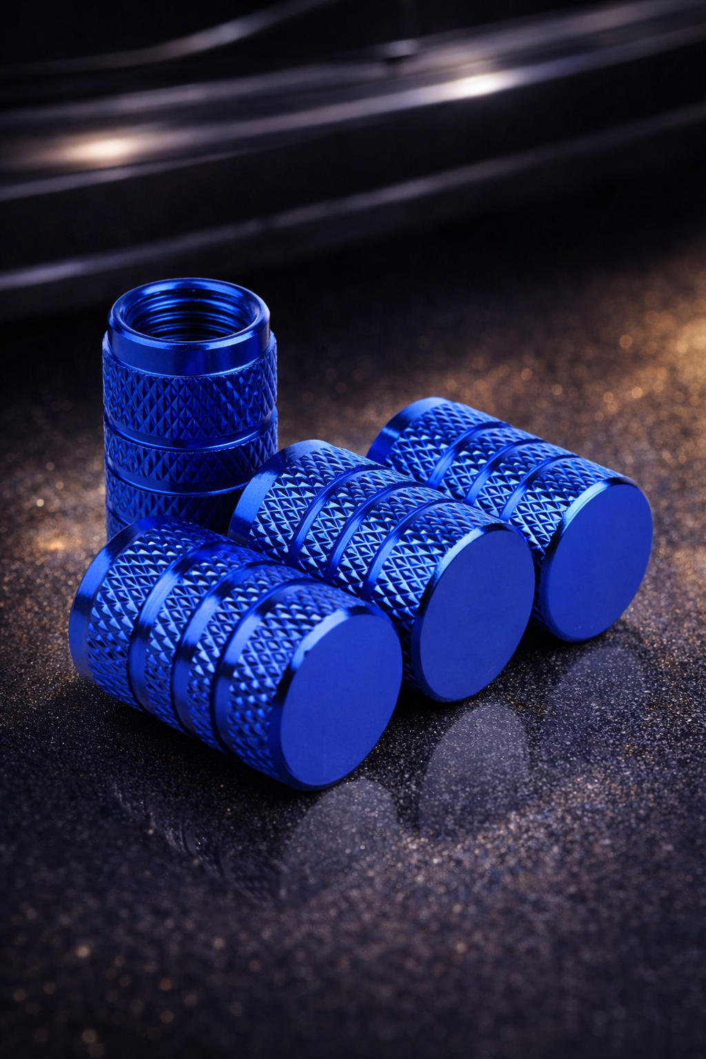 High-Performance Car Tire Valve Stem Caps (4PCS)