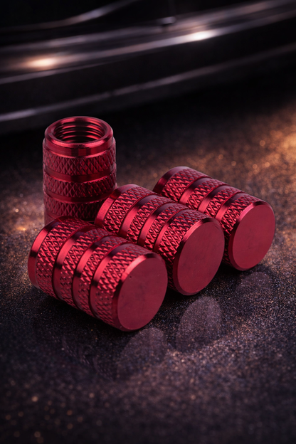 High-Performance Car Tire Valve Stem Caps (4PCS)