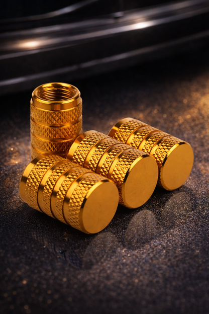 High-Performance Car Tire Valve Stem Caps (4PCS)