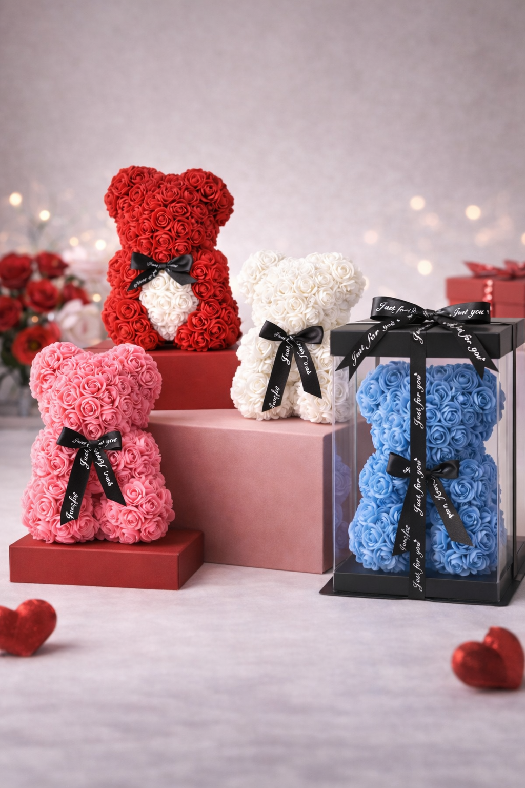 Rose Teddy Bear