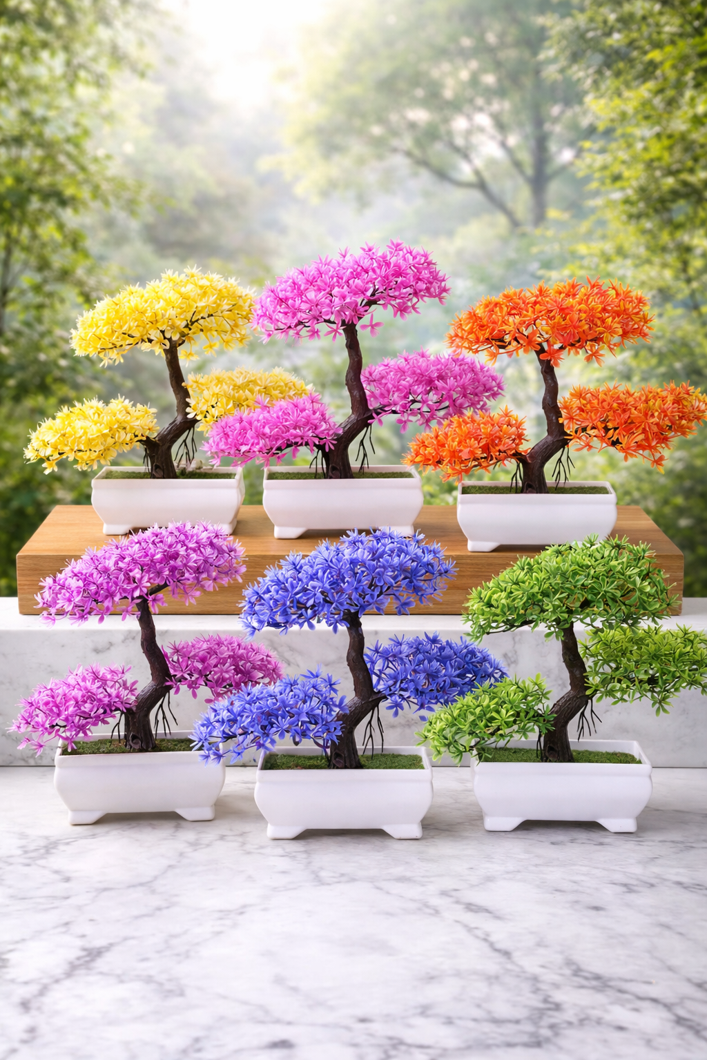 Artificial Bonsai & Topiary Trees