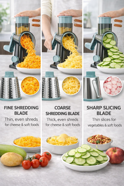 Premium Rotary Kitchen Slicer and Grater