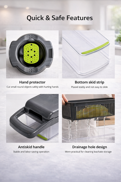 Multifunctional Vegetable Slicer Set