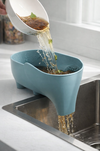 Elephant Sink Strainer and Hanging Drain Basket