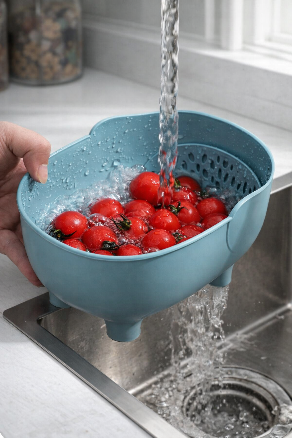 Elephant Sink Strainer and Hanging Drain Basket