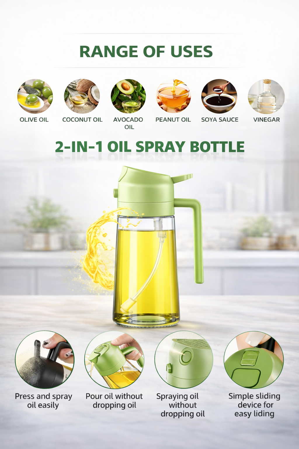 Multi Use Kitchen Spray