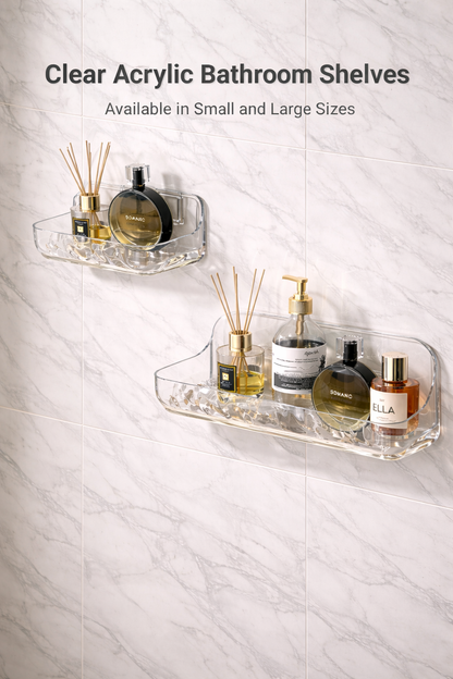 Elegant Multi-Purpose Wall-Mounted Shelf
