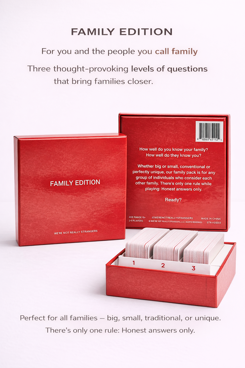 We’re Not Really Strangers – Interactive Card Game (4 Editions)