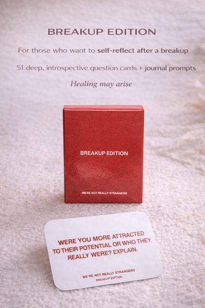 We’re Not Really Strangers – Interactive Card Game (4 Editions)