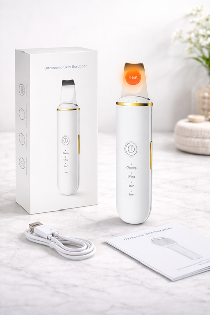 Ultrasonic Skin Scrubber & Blackhead Remover