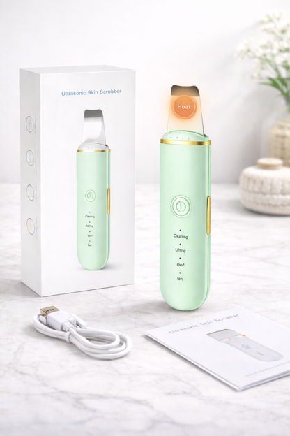 Ultrasonic Skin Scrubber & Blackhead Remover