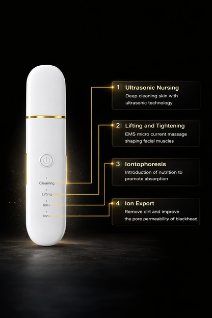 Ultrasonic Skin Scrubber & Blackhead Remover