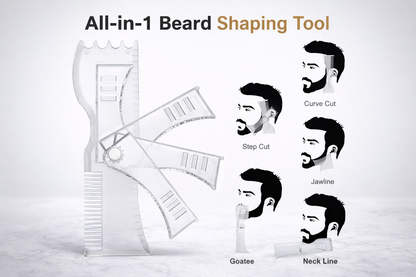 Beard Shaping Kit for Sharp Lines