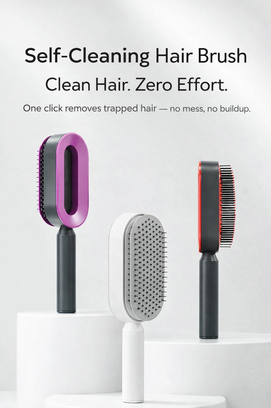 Self Cleaning Hair Brush