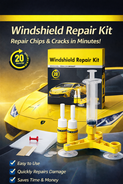 Car Windshield Repair Kit