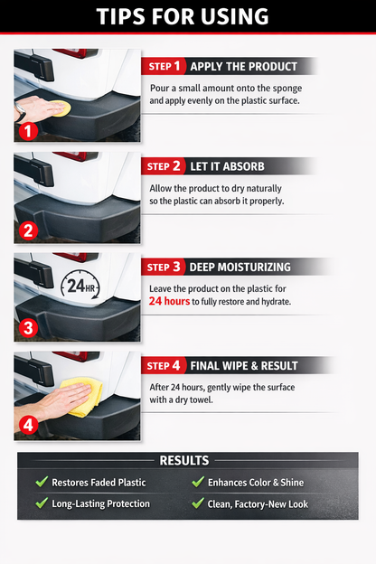 Car Plastic & Leather Restorer