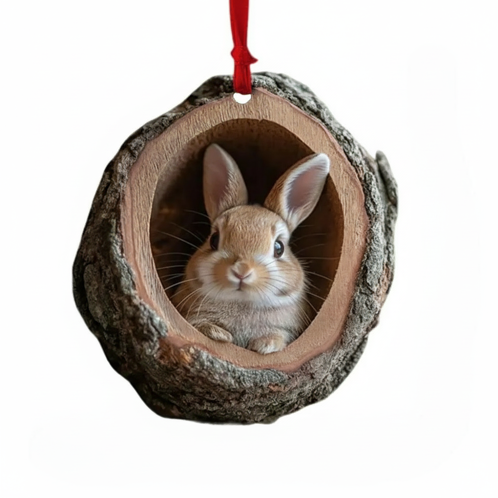 Christmas Animal Tree Pendants