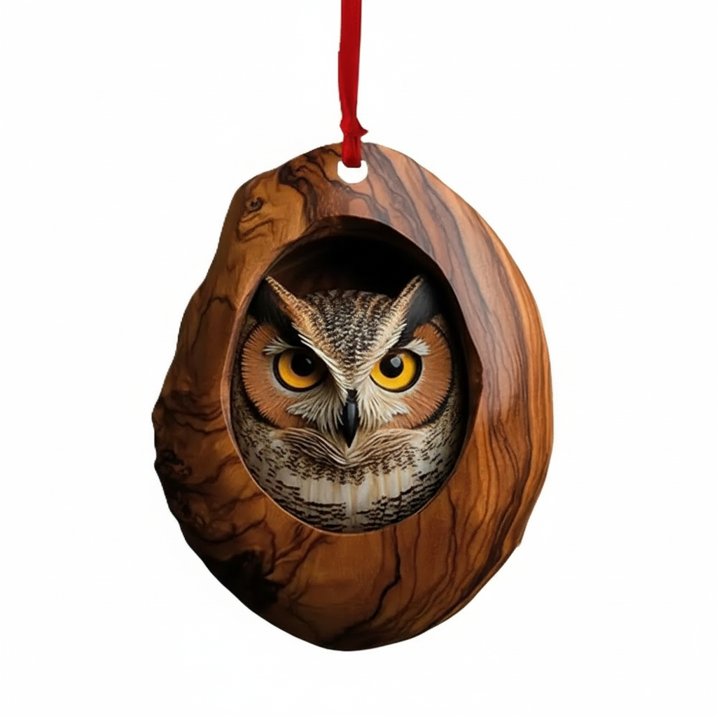 Christmas Animal Tree Pendants
