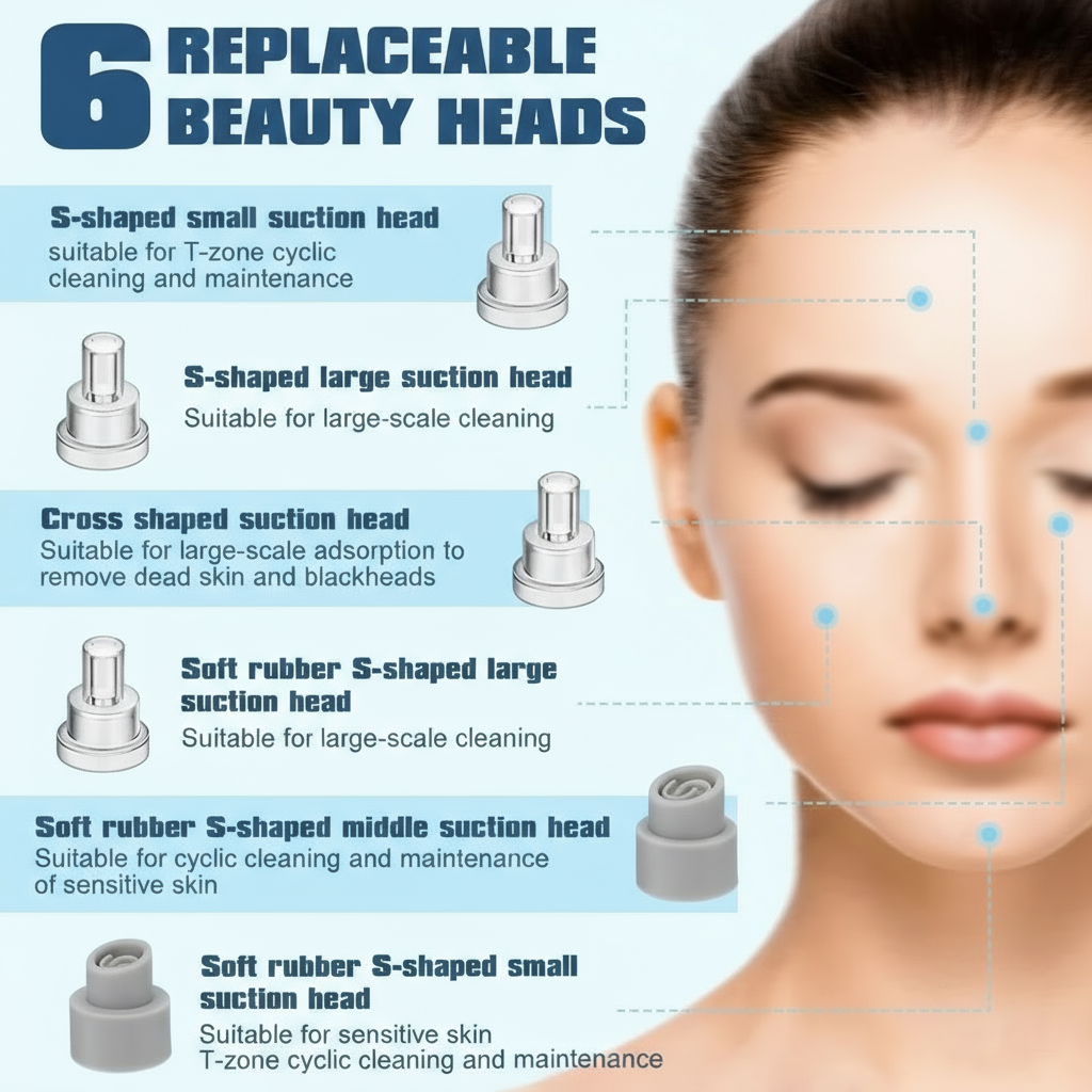 Facial Pore Vacuum Water Cycle for Blackhead & Acne Care