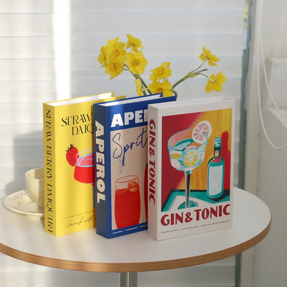 Set of 3 Foldable Designer Fake Books