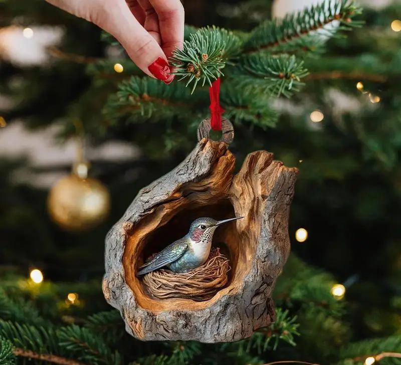 Christmas Animal Tree Pendants